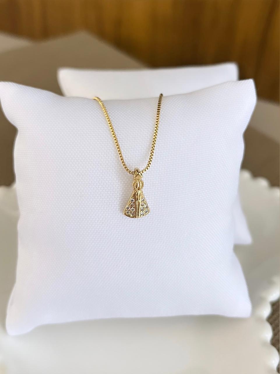 Colar Mini Nossa Senhora Aparecida