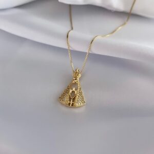 Colar Nossa Senhora Cravejada