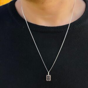Corrente Masculina com Mini Cruz