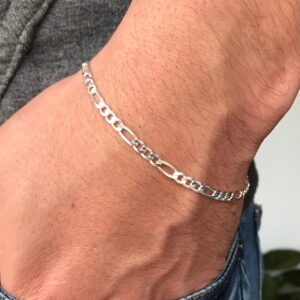 Pulseira Masculina 3x1 4mm